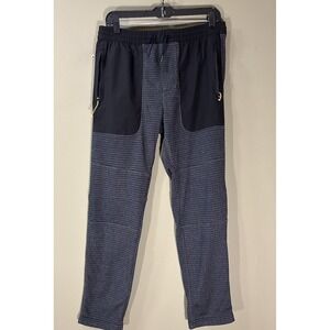 PROOF Grid Fleece Joggers Mens Sz Med Black Gray Hiking Running Utility EDC